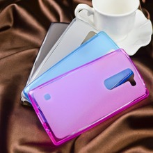 Pudding Soft Transparent Matte TPU Silicone Anti Skid Phone Cases For LG Spirit 4G LTE H420 H422 H440N Lite Crystal Back Cover