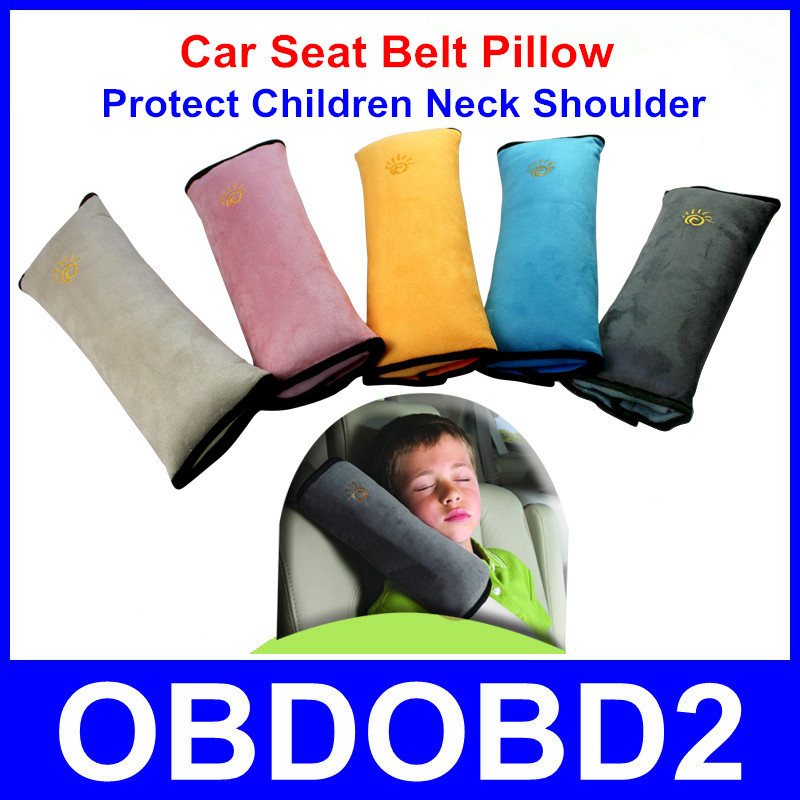 Good Touching Car Seat Belt Pillow Protect Children Head Neck Shoulder Disassemble Headrest Pillow Cushion Bedding Pillow