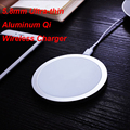 100 Original Aluminum Ultra Thin Qi Wireless Charger for Samsung S6 S6 Edge S7 S7 Edge