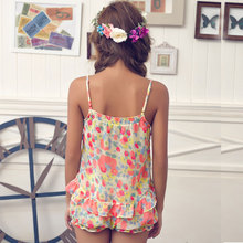 Song Riel sexy shorts and suspenders summer fashion sweet cute pajamas suit tracksuit Ms Chen Xiang