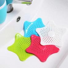 Starfish Catcher Rubber Bath Sink Strainer Shower Drain Cover Trap Basin