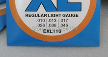 Guitar Strings 10sets 110 E X L(010–046) Electric Guitar Strings with the real packing Freeshipping