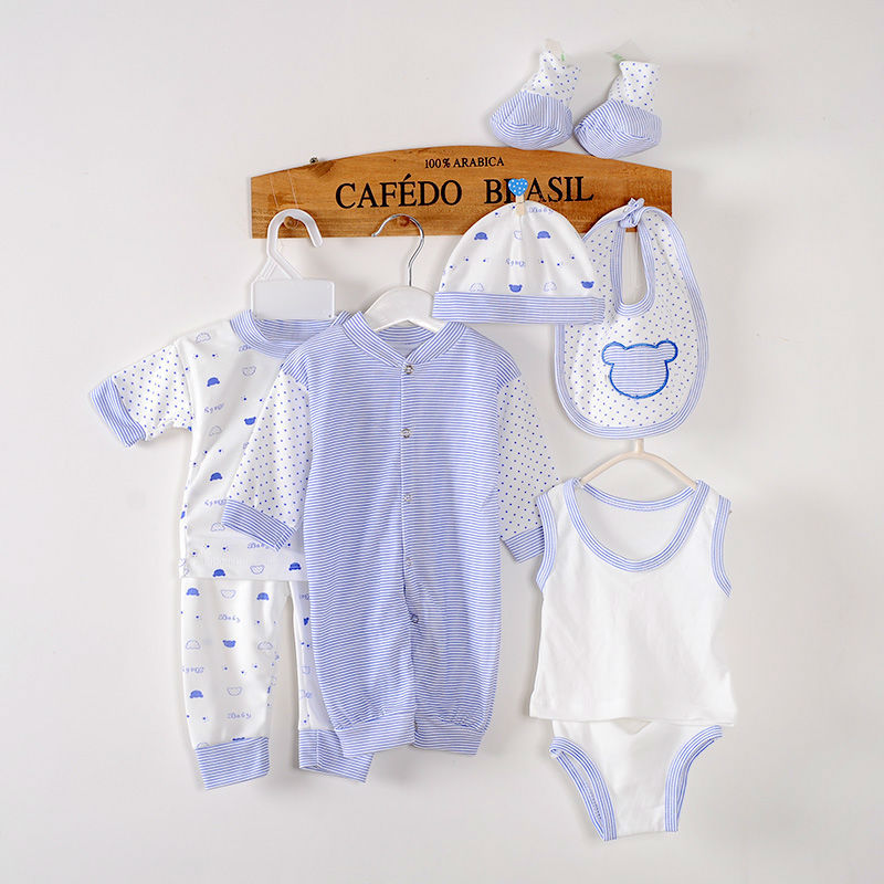 Boutique 8pcs 2015 New 100% cotton summer style newborn baby boy clothes, new born girl baby 