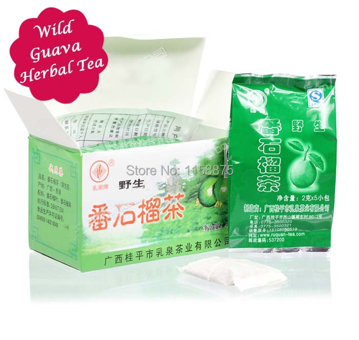 Funlife Tea 2g 20pcs Box Free Shipping High Quality 100 Pure Natural Organic Guava Tea Health
