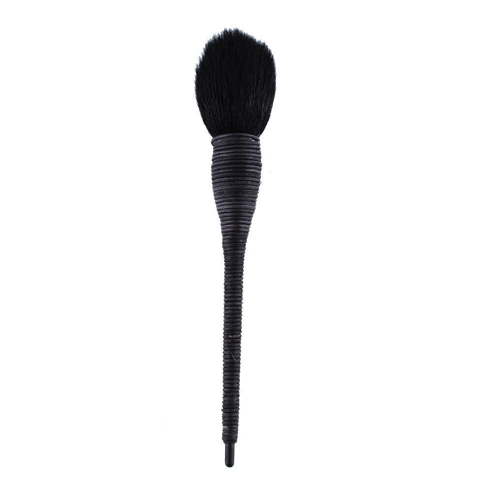 New Professional Powder Nature Goat Hair Brush Blush Blusher Brush Handmade Rattan Makeup Cosmetic Tool