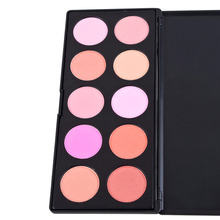 Hot Charm 10 Color Makeup Cosmetic Blush Blusher Powder Palette Hv5n