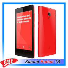 Original Xiaomi Redmi 1S Android 4.3 MSM8228 1.6GHz Quad Core SmartPhone ROM8GB 4.7” Dual SIM Dual Cameras WCDMA & GSM Network