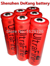 1Pcs lot 3 7V 18650 battery 6800mAh Li ion Rechargeable Battery for Flashlight 3 7v 18650