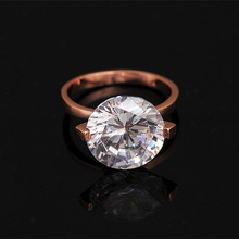 23155-new Austrian Crystal  wedding ring for women 18K Gold Plated Made with Genuine   Wholesale price-2 colours