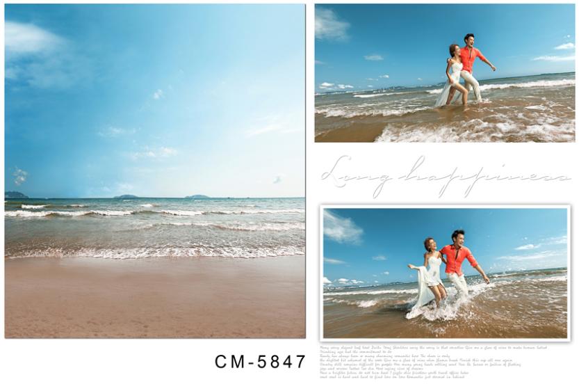 Photography Backdrop Sea Beach Blue Sky Backgrounds For font b Photo b font font b Studio