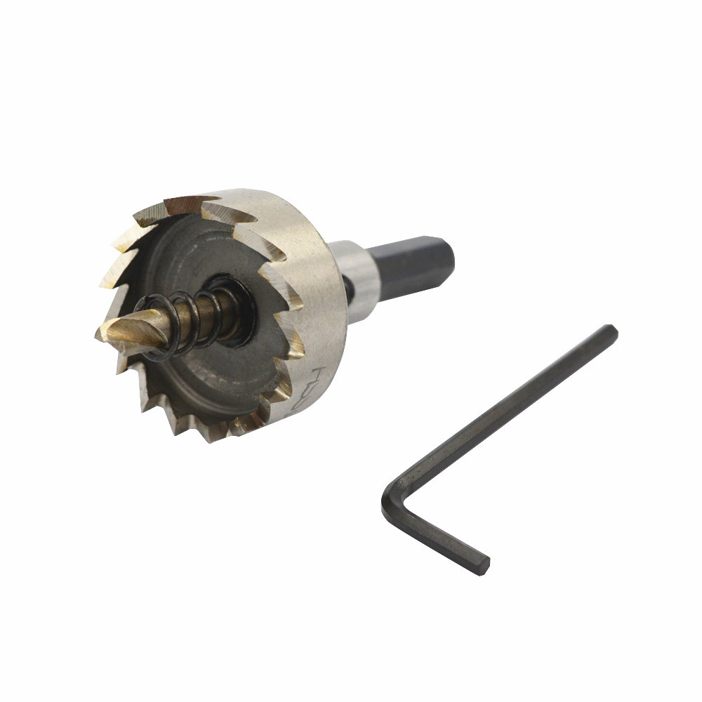 32mm High Speed Steel Hole Saw Metal Cutting Tool Drill Bit With Hex
