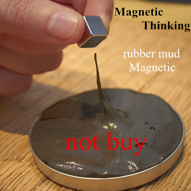 Crazy Fun Creative magnet rubber clay toys DIY Magnetic Thinking Putty flexible magnets Gifts for friends/Children