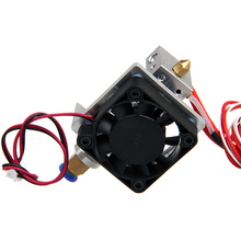 2015 Real Aquarium Supplies 3d Printer Accessories E3d Metal Extruder Nozzle Far Short-range Extrusion Suite With Cooling Fan