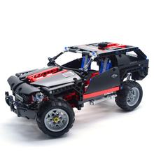 Decool 3341 Transport Cruiser SUV 589pcs Racing Car Model Building Block Sets Educational DIY Bricks Toys