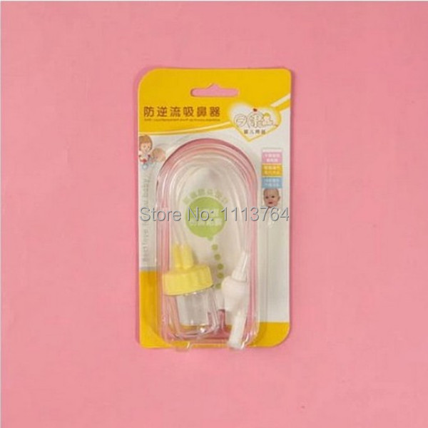 1x Baby New Born Infant Safety Nose Cleaner Vacuum Suction Nasal Aspirator xFi