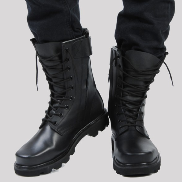 Black Army Boots Military shoes, Mens leather boots, Fashion boots