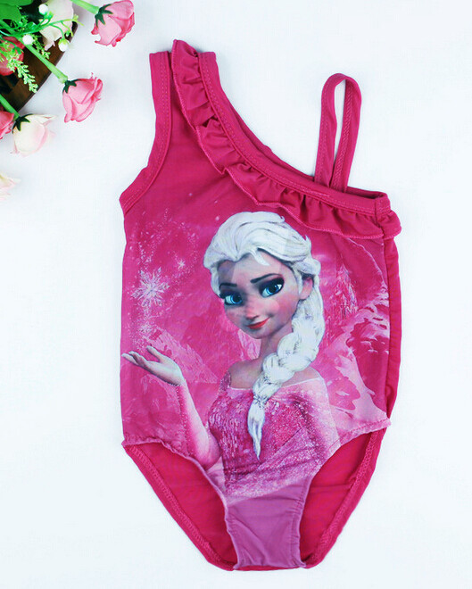 children sundress swimsuit swimwear for girls bikini bathing beachwear swimming costumes 2-11 years free shipping