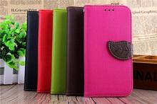2015 New Luxury Vintage Wallet Stand Flip Case For HTC One M8 Retro Leaves Magnet PU