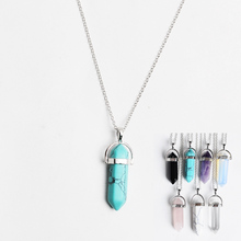 Artilady multi color quartz necklaces Pendant Necklace chain crystal necklace women jewelry accessories