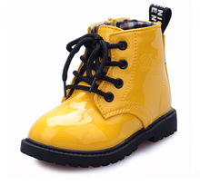 Children Shoes Martin Boots For Girls Boys Candy Color PU Leather Botas Children s Toddler Boots