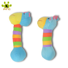 Plush Cute Giraffe Dog Toy Squeeze Squeaky Pet Interactive Dog Toys Squeaker Puppy Products