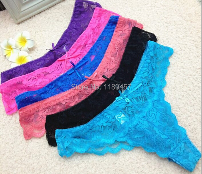 free ship to Russian underwear women lace T Back G Strings shorts Briefs sexy ladies panties