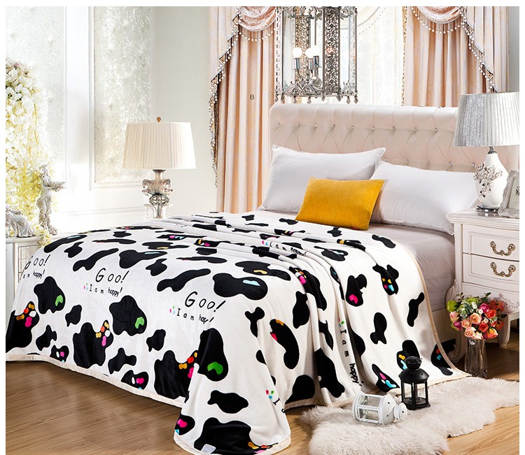 Soft blanket summer air conditioning blankets spring autumn bed sheet