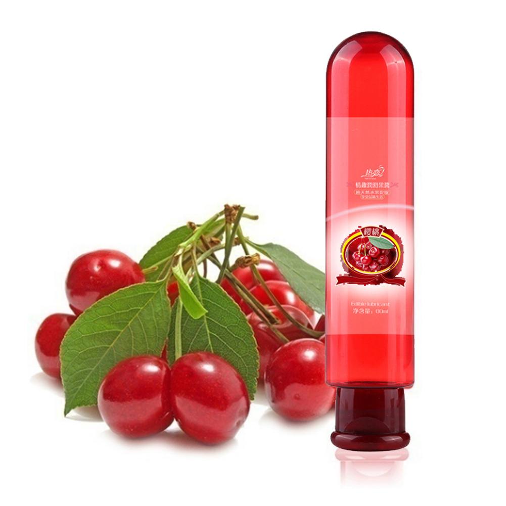 80ml Fruit Flavor Water Based Edible Sex Lubricant Adults Anal Vaginal 2650