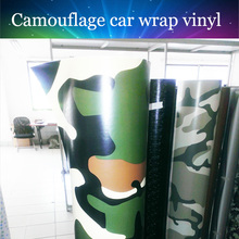Good Quality Auto Sticker Camouflag Car Vinyl Film 12 x60 with bubble free