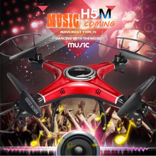 JJRC H5M Music Drones With/without 2.0 PM Camera Hd Quadcopters With Speaker Hexacopter Professional Helicopter Camera Copter