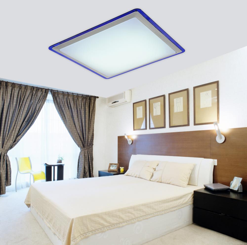 12 w / 18 w acrylique led plafonnier salon lampe lumière moderne ...