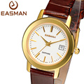 EASMAN Women Watches Women Quartz Watch High Quality Brand Clock Hours Ladies Gold Leather Switzerland Wristwatches