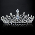 Oversize Crystal Bride Hair Accessory Wedding Tiaras And Crown For Sale Rhinestone Pageant Crowns Head Jewelry