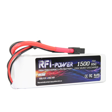 RFI-power 1500mAh 11.1V 65C(Max 130C) 3S Lipo Battery Pack for FPV Racer