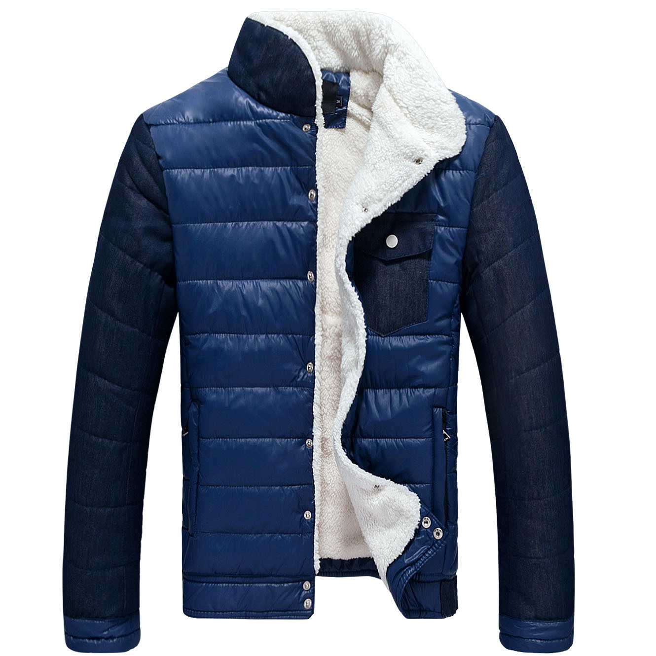 Men s winter clothes new collar color coat jacket youth SC coat large spot