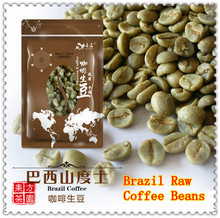 Only Today $15.96!! 500g Brazil Bourbon Santos New Green Coffee Beans High Quality Green Slimming Coffee Bean Free Shipping