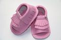 New Designer Summer Fringe Cute Boys Baby Moccasins Black Bulk Shoe PU Leather Newborn Dress Princess