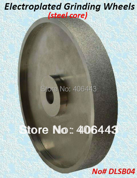 Фотография 6" 150mm Electroplated Grinding Wheels for Processing Lapidary Gemstone and Glass, with Diamond Grit# 46 / 60 / 80 / 120