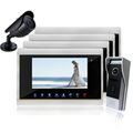Homefong 7 Inch TFT Touch Screen Color Video Door Phone Night Version Intercom System IR sensor