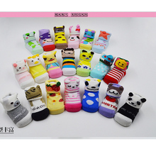 Free shipping ( 10 pieces/lot=5pair ) newborn floor socks kids cotton short socks girl and boy socks warm baby socks