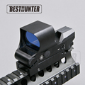 Hunting Riflescope Optics Holographic Green Red Dot Reflex Sight With 4 Various Reticle 21mm Rails Mount