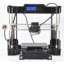 OMNI Prusa i3 3d Printer DIY kit Black Color High Precision Reprap Big print size 220*220*240mm+free 2roll Filaments+8g SD Card
