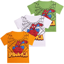 New boys girls t-shirt cartoon anime spiderman minions clothes minion costume children’s clothing, kids t shirts