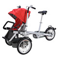 Mummy Baby Folding Three Wheels Trolleys Child Taga Bike Strollers Kids Taga Bicycle Stroller Tricycle Carton