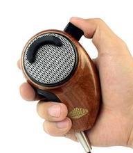 4 Pins Woodgrain Noise Canceling Microphone Speaker for US Radio Cobra Walkie talkie two way CB