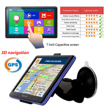 7 Capacitive screen Car GPS Navigation WinCE 6 0 Bluetooth AVIN rear view camera 8GB Europe