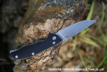 Shirogorov Tabargan95 Tactical folding knife D2 blade black G10 handle Axis system camping hunting survival Knives