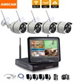 1280 720P HD Wireless Outdoor Network IP Security Camera 4CH 720P HD WIFI NVR Wireless CCTV