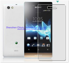 2x Clear Glossy LCD Screen Protector Guard Cover Film Shield For Sony Xperia miro ST23i ST23a