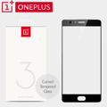 Black White in Stock 100 Original Oneplus 3 3T Tempered Glass Curved One plus 3 Screen